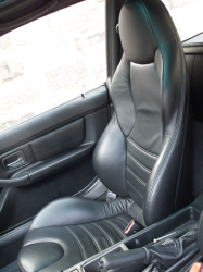 2001 BMW M Coupe in Titanium Silver Metallic over Black Nappa - Passenger Seat
