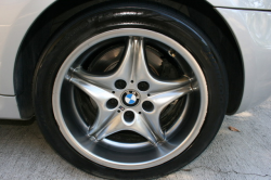 2001 BMW M Coupe in Titanium Silver Metallic over Black Nappa - Rear Driver Wheel