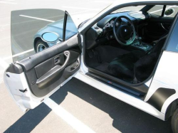 2001 BMW M Coupe in Titanium Silver Metallic over Black Nappa - Driver Door