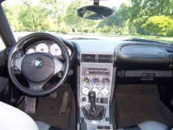 2001 BMW M Coupe in Titanium Silver Metallic over Dark Gray & Black Nappa - Interior