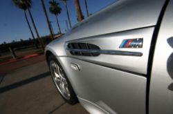 2001 BMW M Coupe in Titanium Silver Metallic over Black Nappa - Front Fender