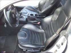 2001 BMW M Coupe in Titanium Silver Metallic over Black Nappa - Interior