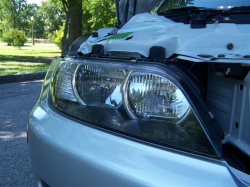2001 BMW M Coupe in Titanium Silver Metallic over Dark Gray & Black Nappa - Passenger Side Headlight