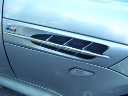 2001 BMW M Coupe in Titanium Silver Metallic over Dark Gray & Black Nappa - Side Gill