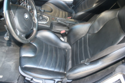 2001 BMW M Coupe in Titanium Silver Metallic over Black Nappa - Driver Seat