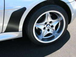 2001 BMW M Coupe in Titanium Silver Metallic over Black Nappa - Rear Driver Wheel