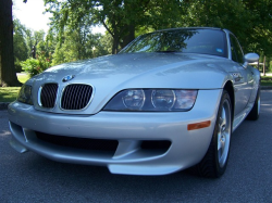 2001 BMW M Coupe in Titanium Silver Metallic over Dark Gray & Black Nappa - Front Detail