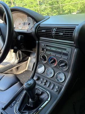 2001 BMW M Coupe in Titanium Silver Metallic over Black Nappa