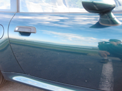 1999 BMW M Coupe in Boston Green Metallic over Dark Beige Oregon - Side Detail