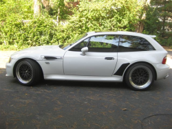 2002 BMW M Coupe in Alpine White 3 over Black Nappa - Side