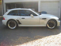 2002 BMW M Coupe in Alpine White 3 over Black Nappa - Side