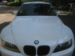 2002 BMW M Coupe in Alpine White 3 over Black Nappa - Hood