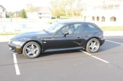 2002 BMW M Coupe in Black Sapphire Metallic over Dark Beige Oregon - Side