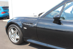 2002 BMW M Coupe in Black Sapphire Metallic over Black Nappa - Side Detail