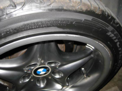 2001 BMW M Coupe in Black Sapphire Metallic over Black Nappa - Wheel with Curb Rash