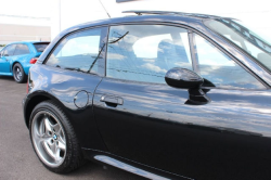 2002 BMW M Coupe in Black Sapphire Metallic over Black Nappa - Side Detail