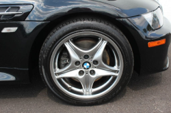 2002 BMW M Coupe in Black Sapphire Metallic over Black Nappa - Front Passenger Wheel