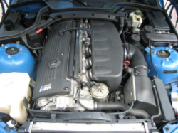 2002 BMW M Coupe in Estoril Blue Metallic over Black Nappa - Engine