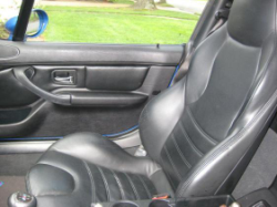 2002 BMW M Coupe in Estoril Blue Metallic over Black Nappa - Passenger Seat