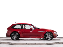 2002 BMW M Coupe in Imola Red 2 over Imola Red & Black Nappa