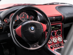 2002 BMW M Coupe in Imola Red 2 over Imola Red & Black Nappa