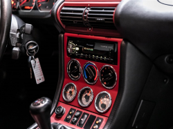 2002 BMW M Coupe in Imola Red 2 over Imola Red & Black Nappa