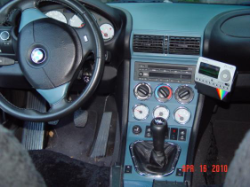 2002 BMW M Coupe in Black Sapphire Metallic over Estoril Blue & Black Nappa - Laguna Seca Blue Interior