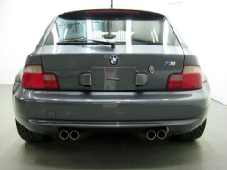 2002 BMW M Coupe in Steel Gray Metallic over Dark Gray & Black Nappa - Back