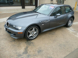 2002 BMW M Coupe in Steel Gray Metallic over Black Nappa - Front 3/4