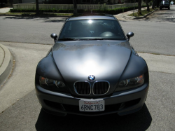 2002 BMW M Coupe in Steel Gray Metallic over Black Nappa - Front