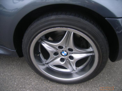 2002 BMW M Coupe in Steel Gray Metallic over Dark Gray & Black Nappa - Wheel