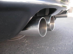 2002 BMW M Coupe in Steel Gray Metallic over Black Nappa - Exhaust