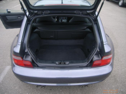 2002 BMW M Coupe in Steel Gray Metallic over Dark Gray & Black Nappa - Trunk