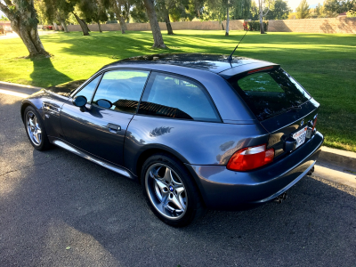 2002 BMW M Coupe in Steel Gray Metallic over Black Nappa