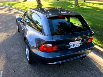 2002 BMW M Coupe in Steel Gray Metallic over Black Nappa