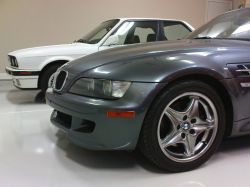 2002 BMW M Coupe in Steel Gray Metallic over Dark Gray & Black Nappa - Front