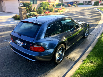 2002 BMW M Coupe in Steel Gray Metallic over Black Nappa