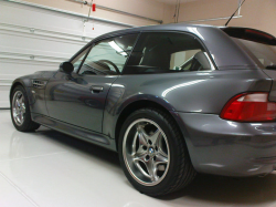 2002 BMW M Coupe in Steel Gray Metallic over Dark Gray & Black Nappa - Side