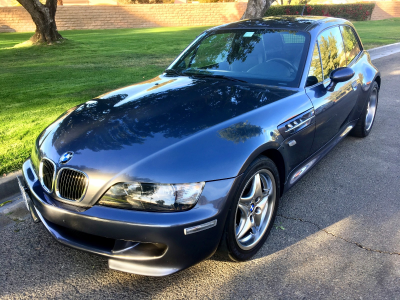 2002 BMW M Coupe in Steel Gray Metallic over Black Nappa