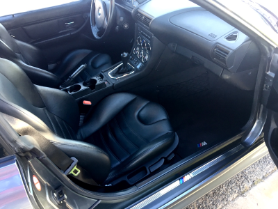 2002 BMW M Coupe in Steel Gray Metallic over Black Nappa