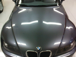2002 BMW M Coupe in Steel Gray Metallic over Dark Gray & Black Nappa - Hood