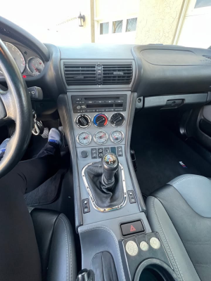 2002 BMW M Coupe in Steel Gray Metallic over Dark Gray & Black Nappa