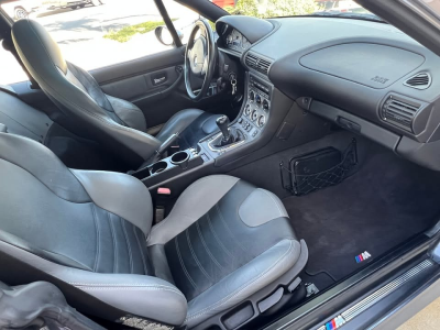 2002 BMW M Coupe in Steel Gray Metallic over Dark Gray & Black Nappa