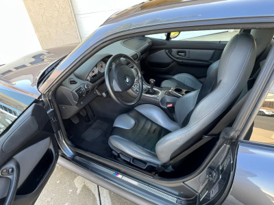 2002 BMW M Coupe in Steel Gray Metallic over Dark Gray & Black Nappa