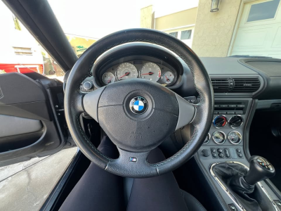 2002 BMW M Coupe in Steel Gray Metallic over Dark Gray & Black Nappa