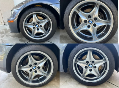 2002 BMW M Coupe in Steel Gray Metallic over Dark Gray & Black Nappa