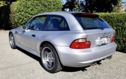 2002 BMW M Coupe in Titanium Silver Metallic over Black Nappa