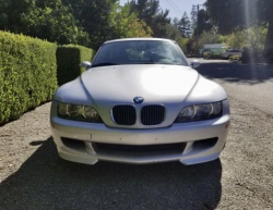 2002 BMW M Coupe in Titanium Silver Metallic over Black Nappa