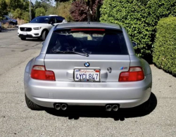 2002 BMW M Coupe in Titanium Silver Metallic over Black Nappa