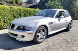 2002 BMW M Coupe in Titanium Silver Metallic over Black Nappa